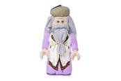Dukke, bamse og udstyr - Euromic Lego Harry Potter, Albus Dumbledore plys bamse, H 33 cm - 4014111-342770