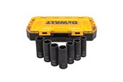 Værktøjskasser og lagersystemer - Dewalt Deep Impact Metric Socket Set DWMT74737-0 - DWMT74737-0