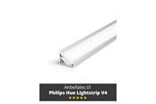 Smart Home - Light Solutions Aluminum profile - Model C for Philips Hue and WiZ - Alu - 5714255008104
