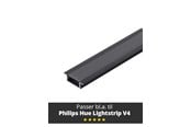 Smart Home - Light Solutions Aluminum profile - Model G for Philips Hue and WiZ - Black - 5714255008128