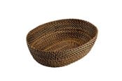 Køkkentilbehør - Pillivuyt Bread basket oval 29.5 x 23 cm Light/Dark brown Nito wicker - 21389