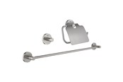 Badeværelsestilbehør - Grohe Essentials tilbehørssæt 3-i-1 supersteel - 40775DC1