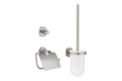 Badeværelsestilbehør - Grohe Essentials tilbehørssæt 3-i-1 supersteel - 40407DC1