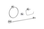 Badeværelsestilbehør - Grohe Essentials tilbehørssæt 4-i-1 krom - 40823001