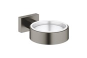 Badeværelsestilbehør - Grohe Essentials Cube Holder børstet hard graphite - 40508AL1