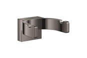 Badeværelsestilbehør - Grohe Selection Dobbelt krog til badekåbe, Poleret Hard Graphite - 41049A00
