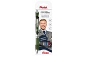 Skrive- og Tegneværktøjer - Pentel BL77-4COL2 Energel 0.7mm 4-Pack (Black - Dark Blue - Burgundy - Forest Green) - BL77-4COL2