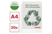 Lommer, Omslag & Registre - Esselte Recycle lomme A4 - 628214