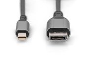 Skærmkabel - DIGITUS 8K DisplayPort 1.4 Connection Cable - DB-340106-020-S