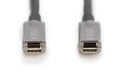 USB kabel - DIGITUS 4K USB Type-C AOC AV Connection Cable - AK-330160-150-S