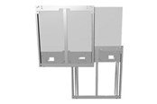 Vægbeslag, AV-Beslag & AV-Møbler - InFocus - mounting component - Raise and Lower - for LCD display / touchscreen - Maks 70 kg - Maks størrelse - INA-MNTBB70