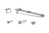 Rack skabe - APC rack cantilever support arms - FS-AC-3003-B