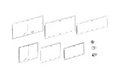Rack skabe - APC HyperPod Frame Aisle Width Beam 4ft - FS-FM-2003-B