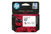 Blæk, Toner & Forbrugsstoffer - HP 47 / 6ZD61AE - Cyan Magenta Yellow Ink - 6ZD61AE#BHL