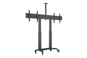 Vægbeslag, AV-Beslag & AV-Møbler - Multibrackets M - cart - motorised - for 2 LCD displays - black - Maks 135 kg - Maks størrelse 75" - 7350105214424
