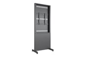 Vægbeslag, AV-Beslag & AV-Møbler - Multibrackets M Pro Series - cart - for LCD display - enclosure totem - black - Maks 35 kg - Maks størrelse 55" - 7350105215315
