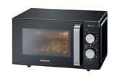 Mikro/miniovn - SEVERIN MW 7762 - microwave oven with grill - freestanding - black/stainless steel - 7762000