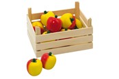Trælegetøj - Goki Wooden Apples in Box 10pcs. - 51665