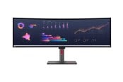 Skærm - 49" Lenovo ThinkVision P49w-30 - 5120x1440 - 60Hz - IPS - 100W USB-C - KVM switch - 63DBRAT1EU