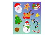 Kreativt Legetøj - LG-Imports Stickers Christmas - 8562