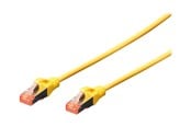 Netværkskabel - DIGITUS Professional patch cable - 1 m - yellow - Gul - 1m - DK-1644-010-Y-10