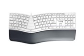 Tastatur - Cherry KC 4500 ERGO - Tastatur - Tysk - Grå - JK-4500DE-0