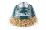 Vinkelsliber - Makita Wire Cup Brush - for steel hardwood paint rust weld edges - D-39746