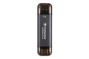 SSD - Transcend ESD310 SSD - 512GB - Sort - Ekstern SSD - USB 3.2 Gen 2x1 - TS512GESD310C