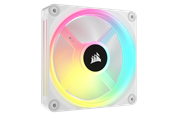 Kabinet Køler - Corsair iCUE LINK QX120 RGB Expansion Fan - White - Kabinet køler - 120mm - Hvid med RGB - 37 dBA - CO-9051005-WW