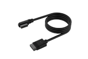 Kabinet Tilbehør - Corsair iCUE LINK Slim Cable 600mm (straight / slim 90° connectors) - CL-9011122-WW