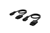Kabinet Tilbehør - Corsair iCUE LINK Slim Cable 200mm x2 (straight / slim 90° connectors) - CL-9011123-WW