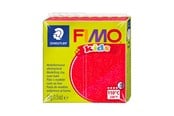 Hobby artikler - Staedtler FIMO kids modeller 42 g. rød Glit - 8030-212