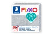 Hobby artikler - Staedtler FIMO modeller 57g. Glitter Sølv - 8010-812