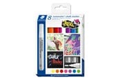 Skrive- og Tegneværktøjer - Staedtler Lumocolor Kridtmarker 8stk/ass - 344 C8