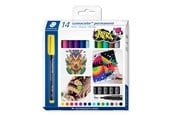 Skrive- og Tegneværktøjer - Staedtler Lumocolor Perm M 1,0 mm 14 ass/boks - 317 C14