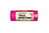Hunde - Dogman Tykke Hundeposer med Bindehåndtag Pink (50-Pak) - 738830