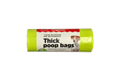 Hunde - Dogman Tykke Hundeposer med Bindehåndtag Lime (50-Pak) - 738831