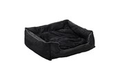 Hunde - Dogman Bed Buddy Rectangular XL Black 90x77x23cm - 805760