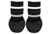 Hunde - Trixie Dog Socks non-slip L 2 pcs. Black - TX19524