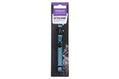 Katte - Dogman Kattehalsbånd Gina med Cat Safe mekanisme og klokke Turkis 30cm - 154503