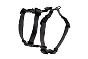 Hunde - Dogman H-Sele Iris Sort XL/XXL - 213003