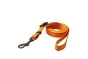 Hunde - Dogman Iris Justerbar Nylon Hundeline Orange Stor 20mm 120-200cm - 223026