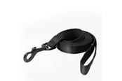 Hunde - Dogman Iris Nylon Hundesnor Sort XS 10mmx180cm - 223100