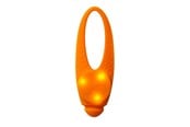 Hunde - Dogman LED Silikone blinker Orange - 260611