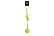 Hunde - Dogman Legetøj bold/reb grøn 6/35cm - 325017