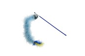 Katte - Dogman Toy Cat Teaser Fuzzy Blue - 331410