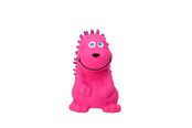 Hunde - Dogman Hundelegetøj Lyserød Latex Pindsvin med Pivelyd 7.5cm - 333344