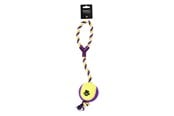 Hunde - Dogman Hundelegetøj reb med XL Tennisbold Lilla - 333359
