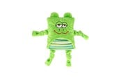Hunde - Dogman Grøn Frogge Plutt Pive Plys Hundelegetøj 20cm - 334043