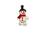 Hunde - Dogman Dog Toy Christmas Snowman 21cm - 334127